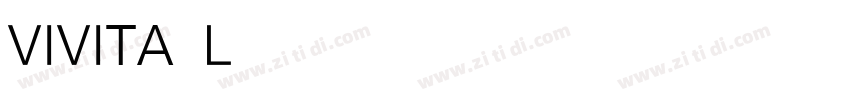 VIVITA Light字体转换